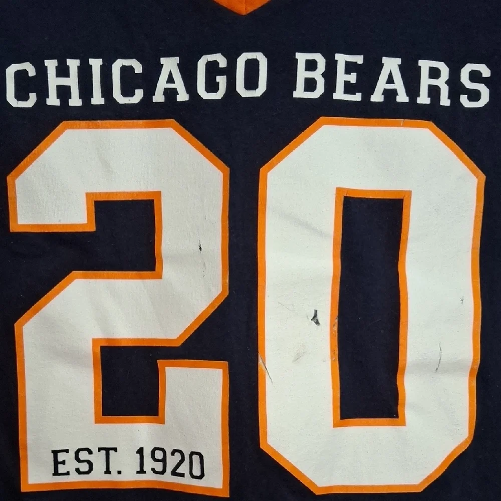 Chicago Bears Women's Navy V-Neck T-Shirt - Picture 3 of 5